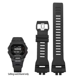 Premium Silicone Sports Watch Strap - GBD - 200 (Black)