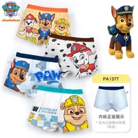 100% حقيقية باو باترول 4 قطعة/الوحدة ملابس داخلية للأطفال الصبي سراويل داخلية القطن مريحة السراويل ملخصات الملاكمين للأطفال 1