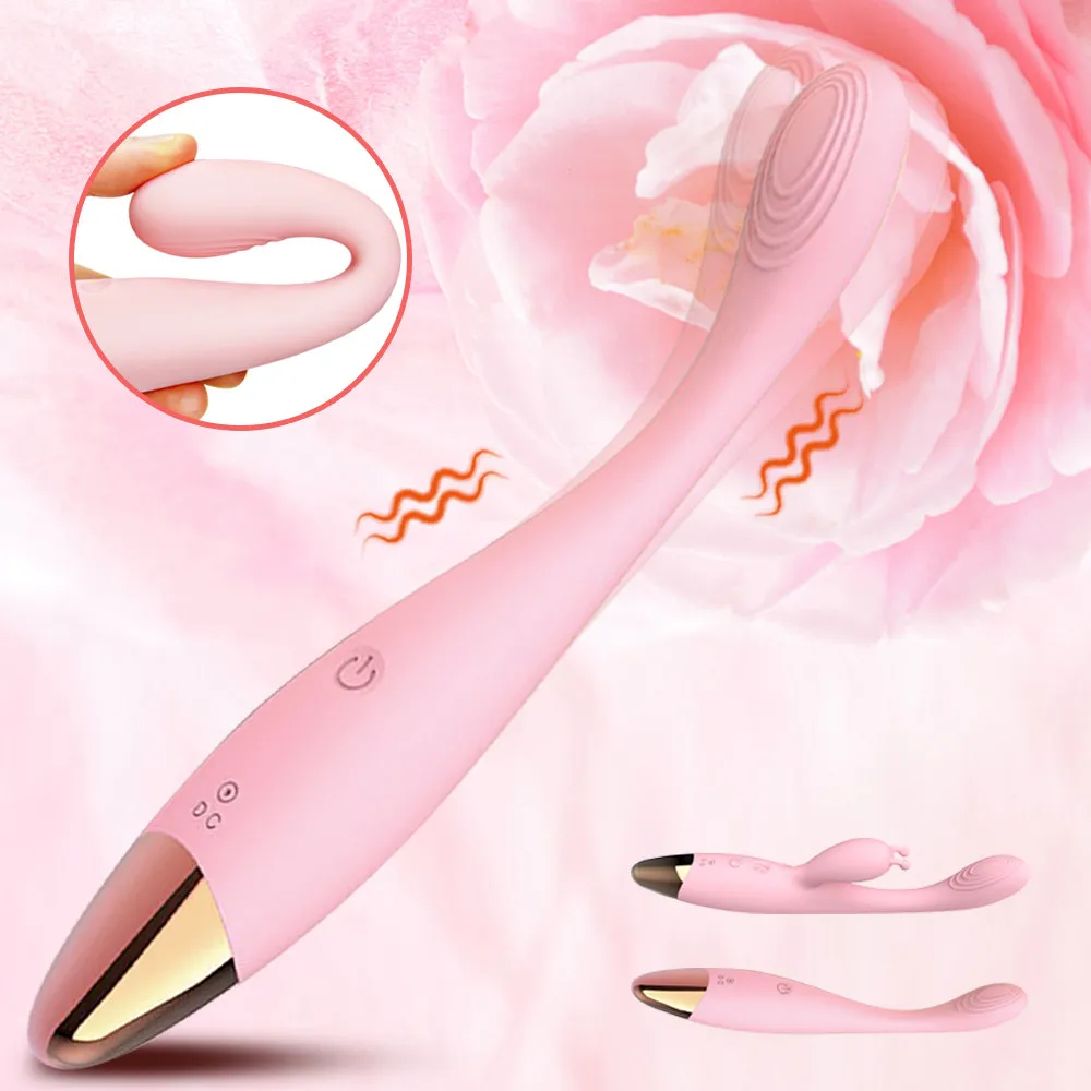 Dildo Vibrator Rabbit for Women  Clitoris Massager Anus Stimulator Female Masturbator Heat G Spot In_voghion.com