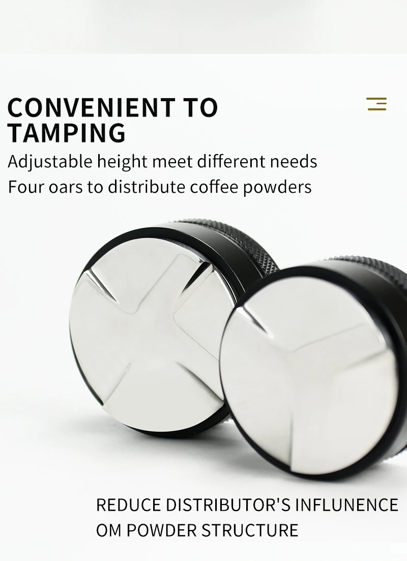 51mm Coffee Distributor Espresso Tamper 