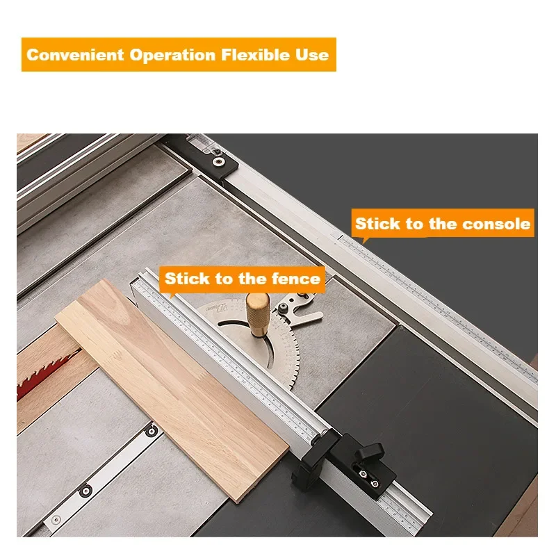 Tape measure measuring tape measuring ruler Bidirectional Miter Track Tape Measure Self Adhesive Steel Ruler Metric Measuring Tape for T-track Table Saw Woodworking
