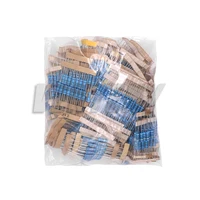 1220pcs/Lot 1W Metal Film Resistor Kit 1% 0.33 - 2.2M ohm 122 ValuesX10pcs Resistance Set Assortment Pack - Image 2