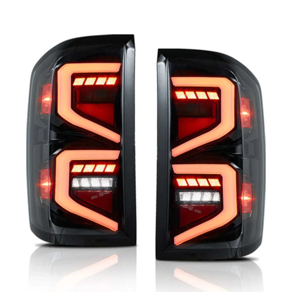 Luz trasera LED, intermitente dinámico, luz de freno para Chevrolet