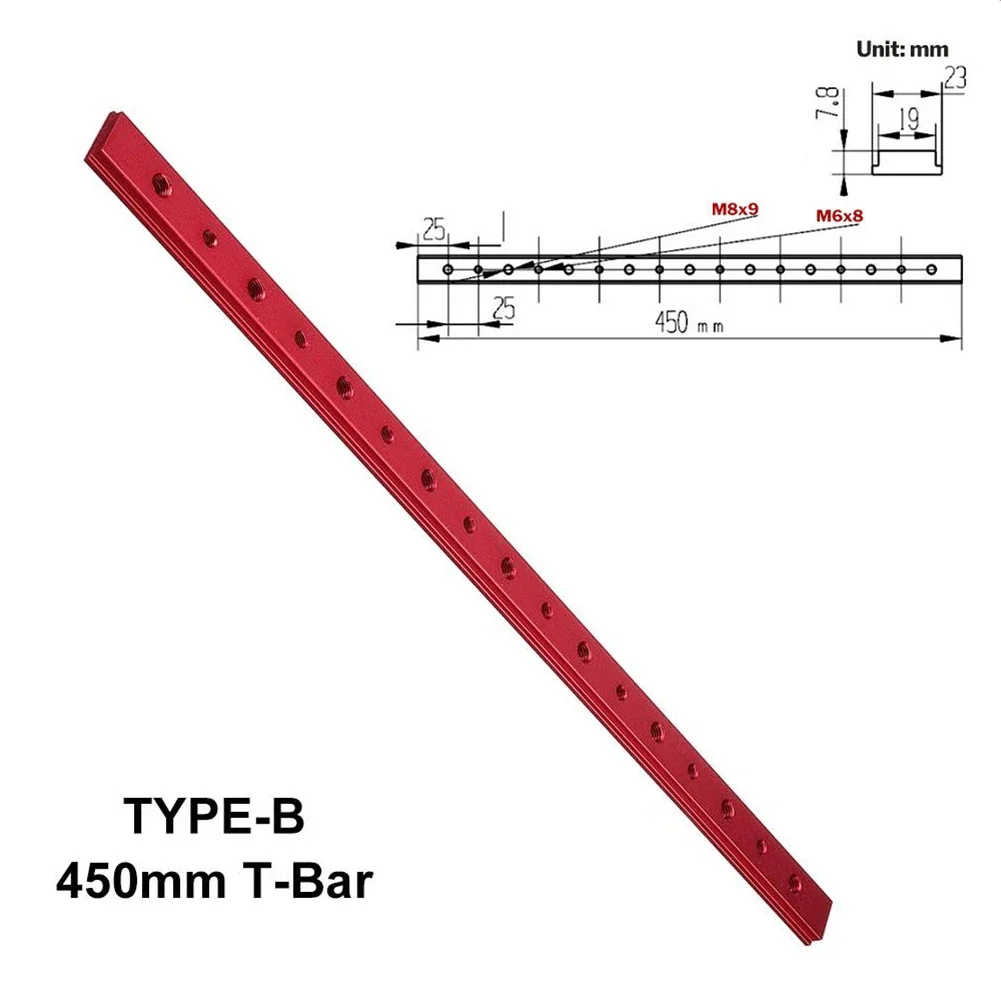 Aluminum Alloy T-track Tool Edc Aluminum Alloy Slider Compact Design Easy Installation Exquisite Workmanship Sturdy Performance