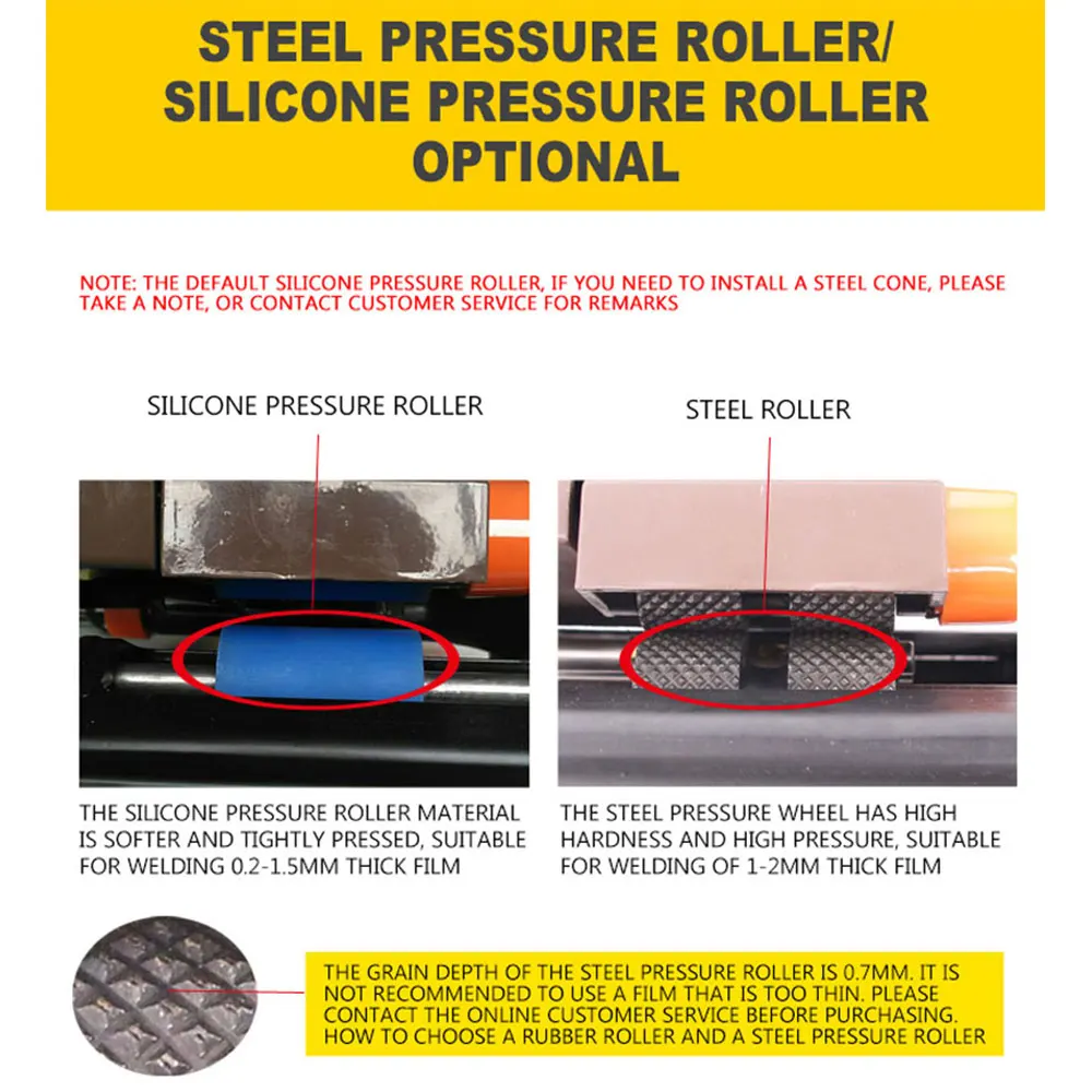 Geomembrane Welding Machine Hot Wedge Welder HDPE Sheet Plastic Pond Liner Welder PVC Repairing Welding Machine with Welding gun 5