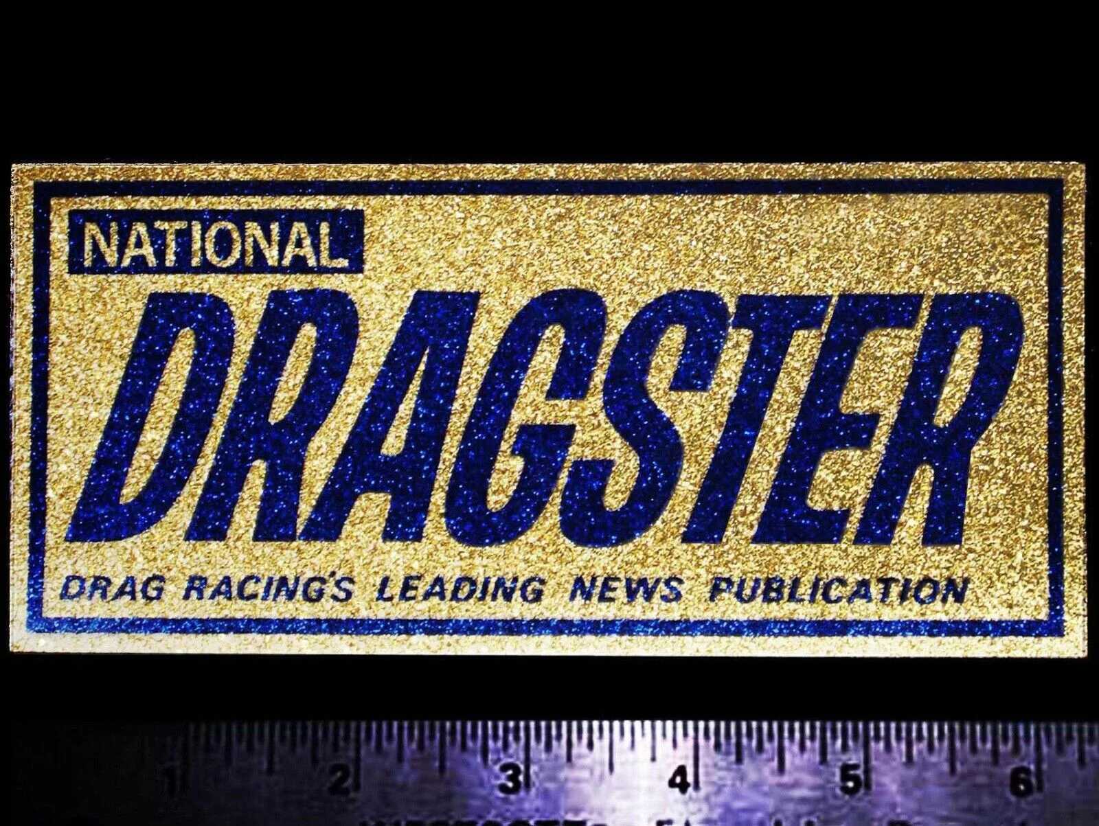 For x2 NHRA National Dragster Original Vintage 1960s 70s Racing Decal ...