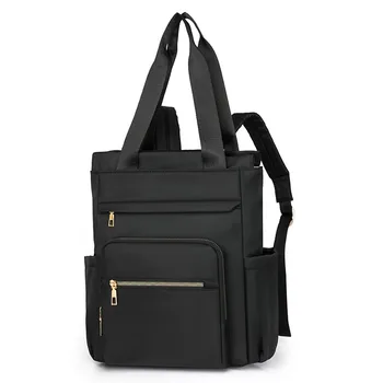 Zaino casual da donna Borsa a tracolla Zaino in nylon impermeabile Borsa da scuola di grande capacità Bookbag Borse da viaggio da donna alla moda