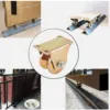 US Sliding door casters are suitable for V-track 2-inch V-groove wheel 4-piece steel roller - 5