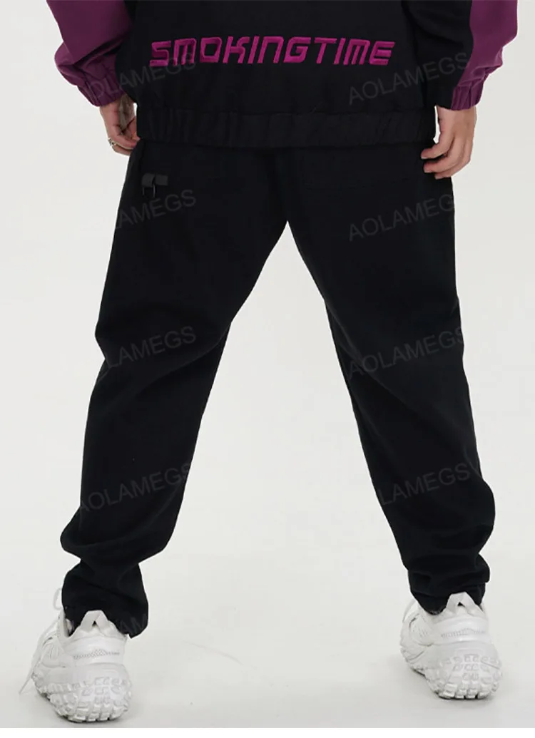 Description Picture 5 of itemMen's Zipper Cargo Pants High Street Fashion Multi-Pocket Trousers Y2K Hip-Hop Street Wear Leggings Drawstring Design Sweatpants