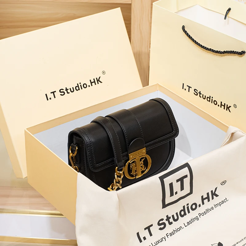 حقيبة يد نسائية فاخرة من الجلد الطبيعي، تصميم جديد...