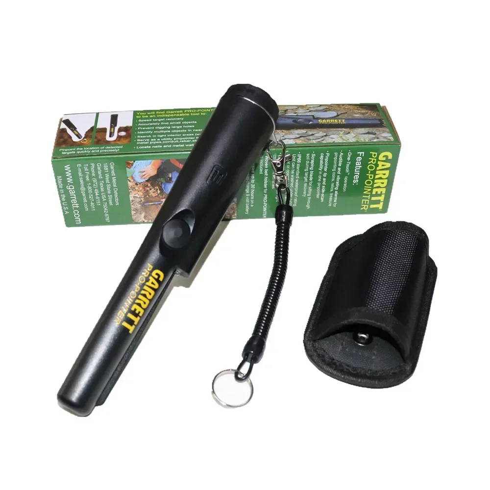 High-precision Metal Detector Hand-held Positioning Rod Outdoor Detector Waterproof Underground Treasure Hunter for Search Coins