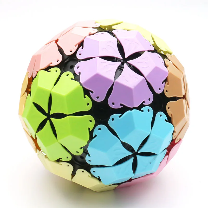 VERYPUZZLE LOVEBIRD 12COLORSルービックキューブパズル Verypuzzle Lovebird Magic Cube Puzzle Black_Custom-Built