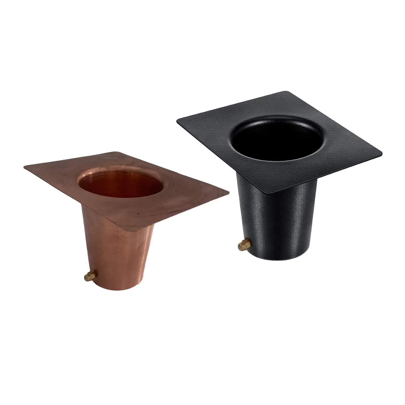 Rain Chain Gutter Adapter Easy Installation Kit for Outdoor Water Diverter