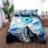 Satoru Gojo Jujutsu Kaisen Duvet Cover Set King Queen Double Full Twin Single Size Bed Linen Set 4