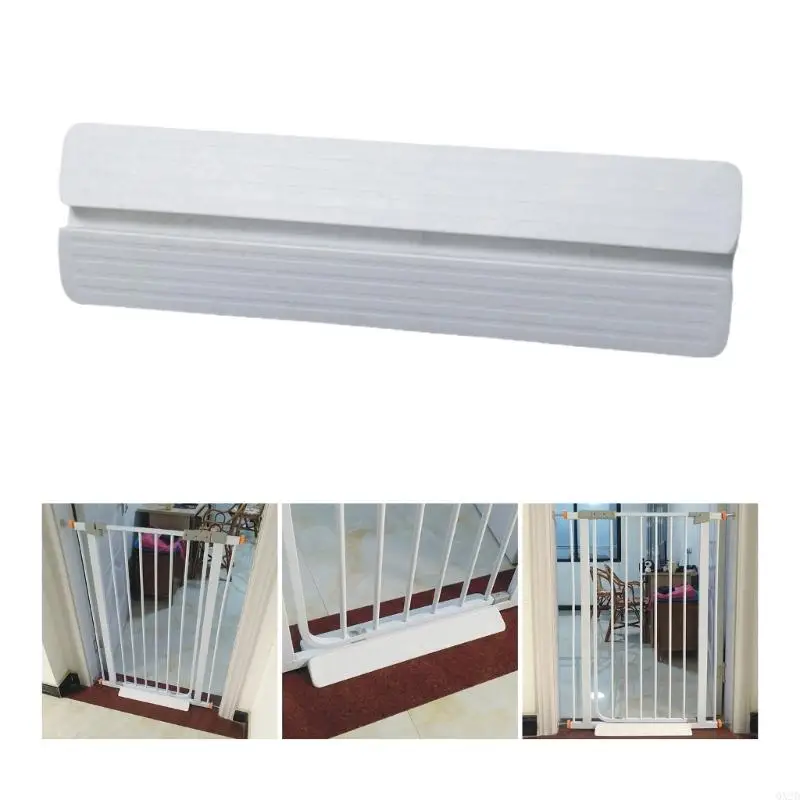QX2D Indoor Safety Door Fixator Featuring Anti Kick Pedals easy installs Safety Door Fixator Metal for Baby & Pet Gate