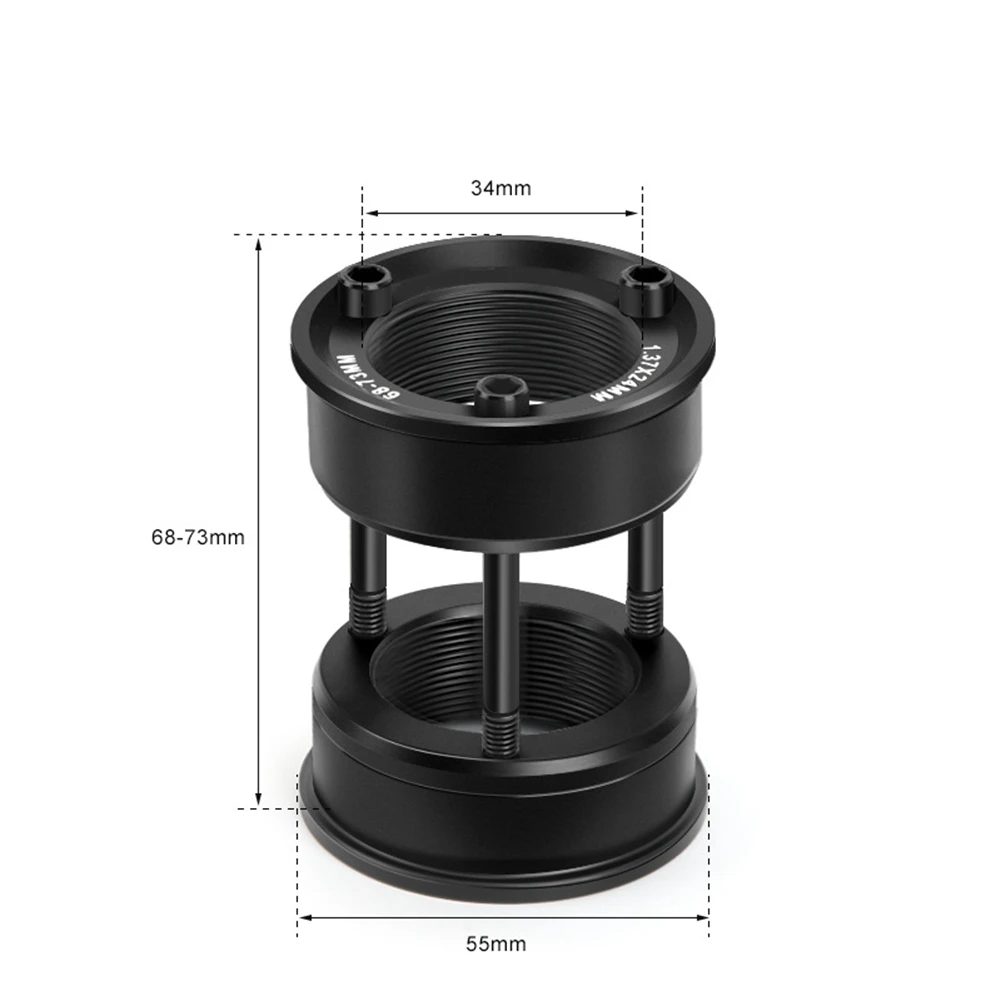 A10R 자전거 바텀 브래킷 변환 키트 (BB 68/73mm 어댑터, 자전거 크랭크셋 부품, 자전거 5방향 바텀 브래킷)