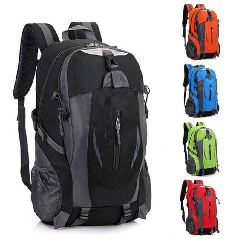 Unisex Waterproof Mountaineering Backpack Mens Outdoor Camping Travel Anti-theft Backpacks Riding Climbing Hiking Bag