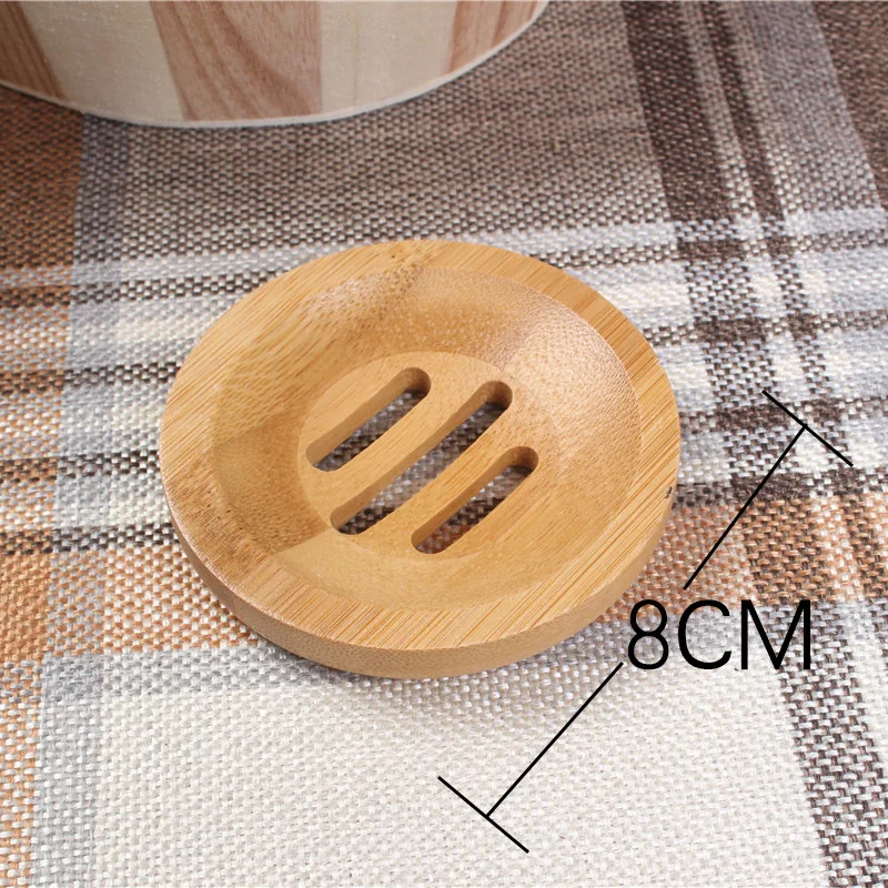 

Portable Bamboo Soap Dish Wooden Soap Box Tray Holder Container With Drain For Bathroom Kitchen Sink