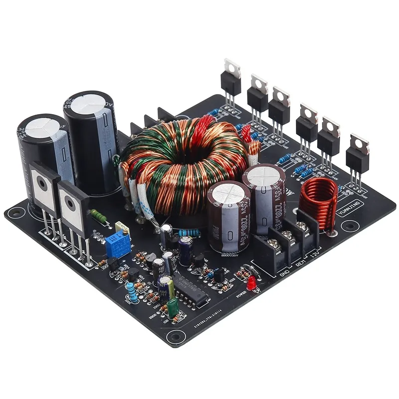 12VDC boost to +/40VDC 500w power supply for car amplifier LM3886