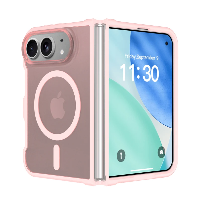 Enhanced Matte PC+TPU Anti-Fingerprint Smooth Touch Translucent Phone Case