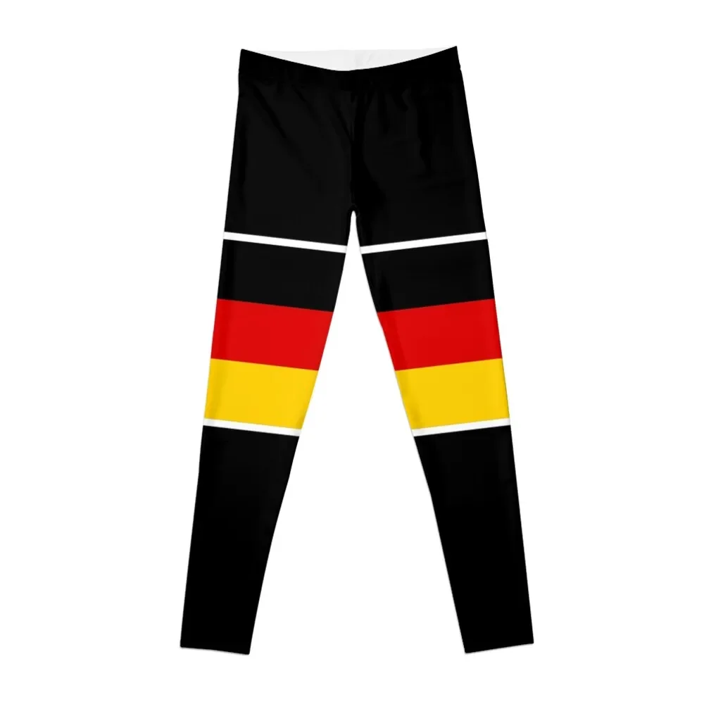 

German flag strip Leggings Women's sports sports shirts gym Womens Leggings