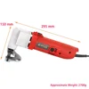 580W Electric Sheet Metal Shear Snip Scissor Cutter 2.5mm Cutting Capacity Secateurs for Cutting Metal Board 2