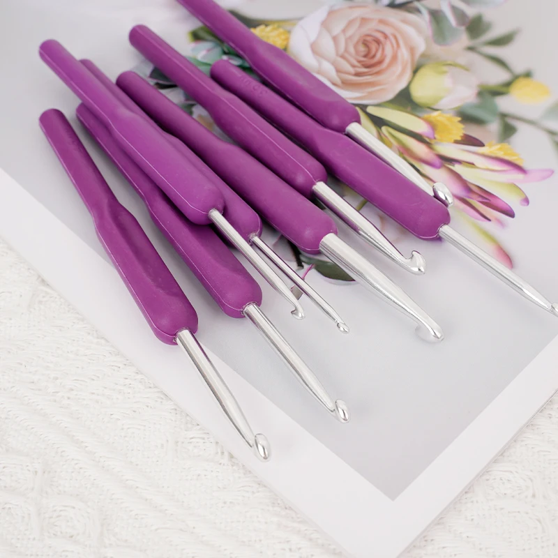 Aluminum Crochet Hook Set 6