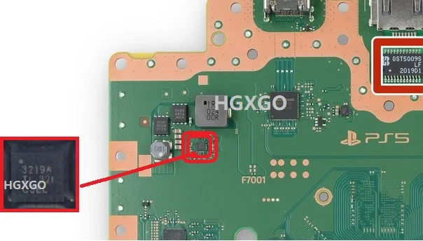 5--50 peças para ps5 para playstation 5 controlador buck síncrono