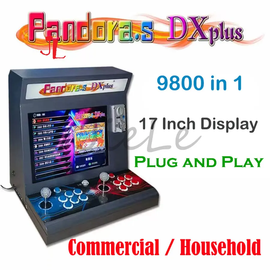 Akaxi Pandora Box Console 26800 Arcade Games in 1,Retro Game  Machine for TV PC Projector, Supports Up to 4 Players, Full HD Output,  Search, Save, Hide, Favorites List : Toys & Games