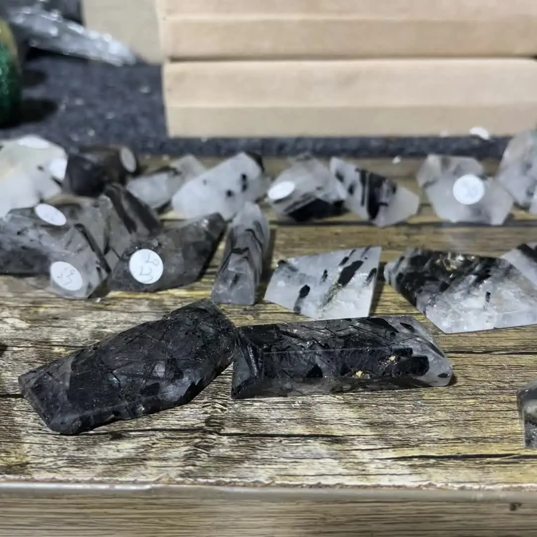 Черные кварцевые волосы для ладони DriB