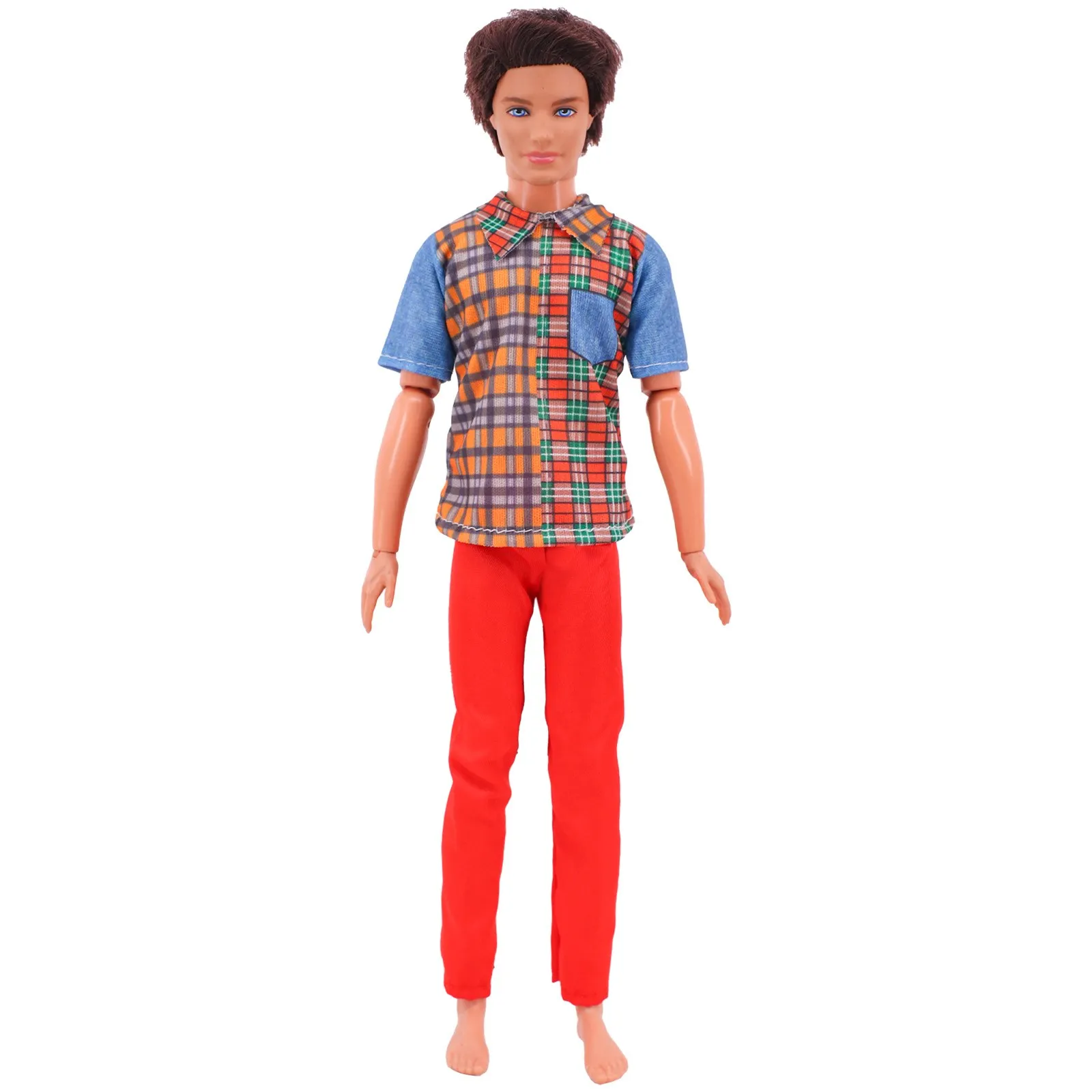 Ken Doll Clothes Doll Daily Wear Casual Suit Shirt+Pants Wedding Party Suit  Man Male Doll Clothes For 30cm Ken Doll Accessories - AliExpress