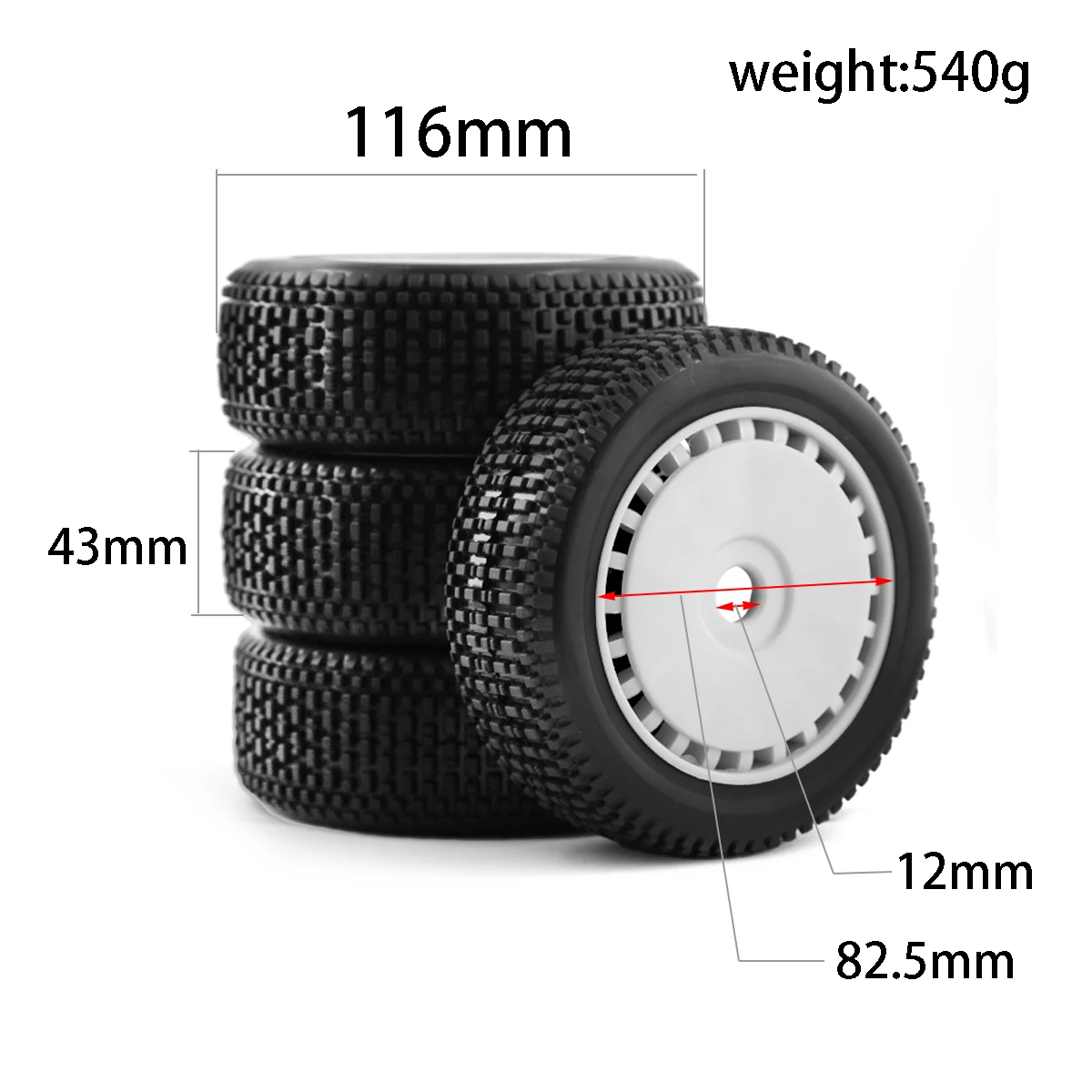 Acquista Dado Adattatore Per Mozzi Esagonali Ruota In Alluminio M17 17mm Con Perno Per Auto 1/8 RC Buggy Truggy Monster Truck HPI In Italia A Partire Da 8.47 - Foto 2