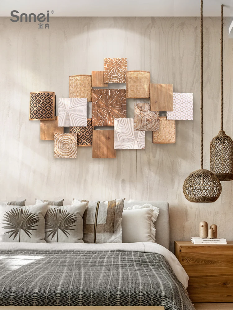 

Living room background wall decoration pendant wall decoration bedroom decoration room layout