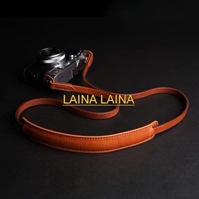 소가죽 가죽 카메라 숄더 넥 스트랩 휴대용 벨트 DSLR 스트랩 그립 밴드 벨트 (, 루믹스, 니콘, 캐논, 후지, 라이카, 펜탁스 용)