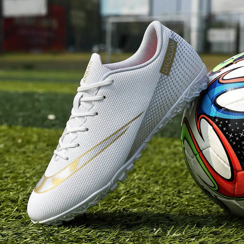 Children Soccer Shoes Professional Training TF/AG Boots Men Soccer Cleats Sneakers Kids Turf Futsal Football Shoes for Boys