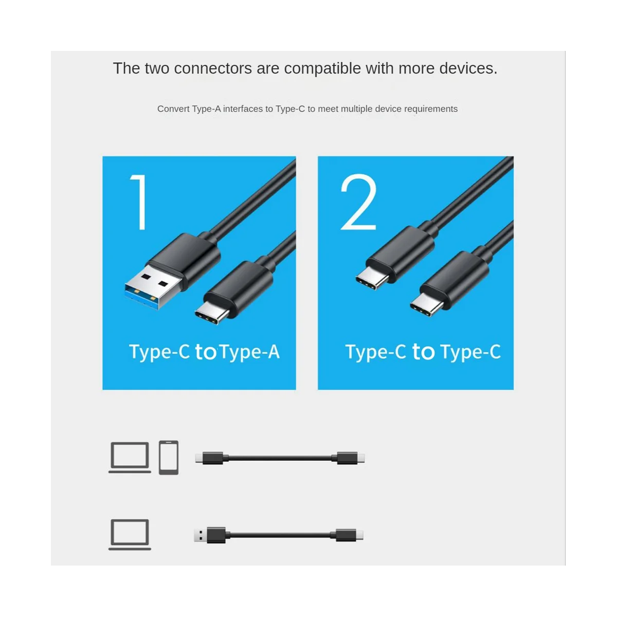 M2 SSD Case M.2 NVME 2230 SSD Enclosure, USB 3.2 10Gbps to NVME M-Key External Solid State Drive Case