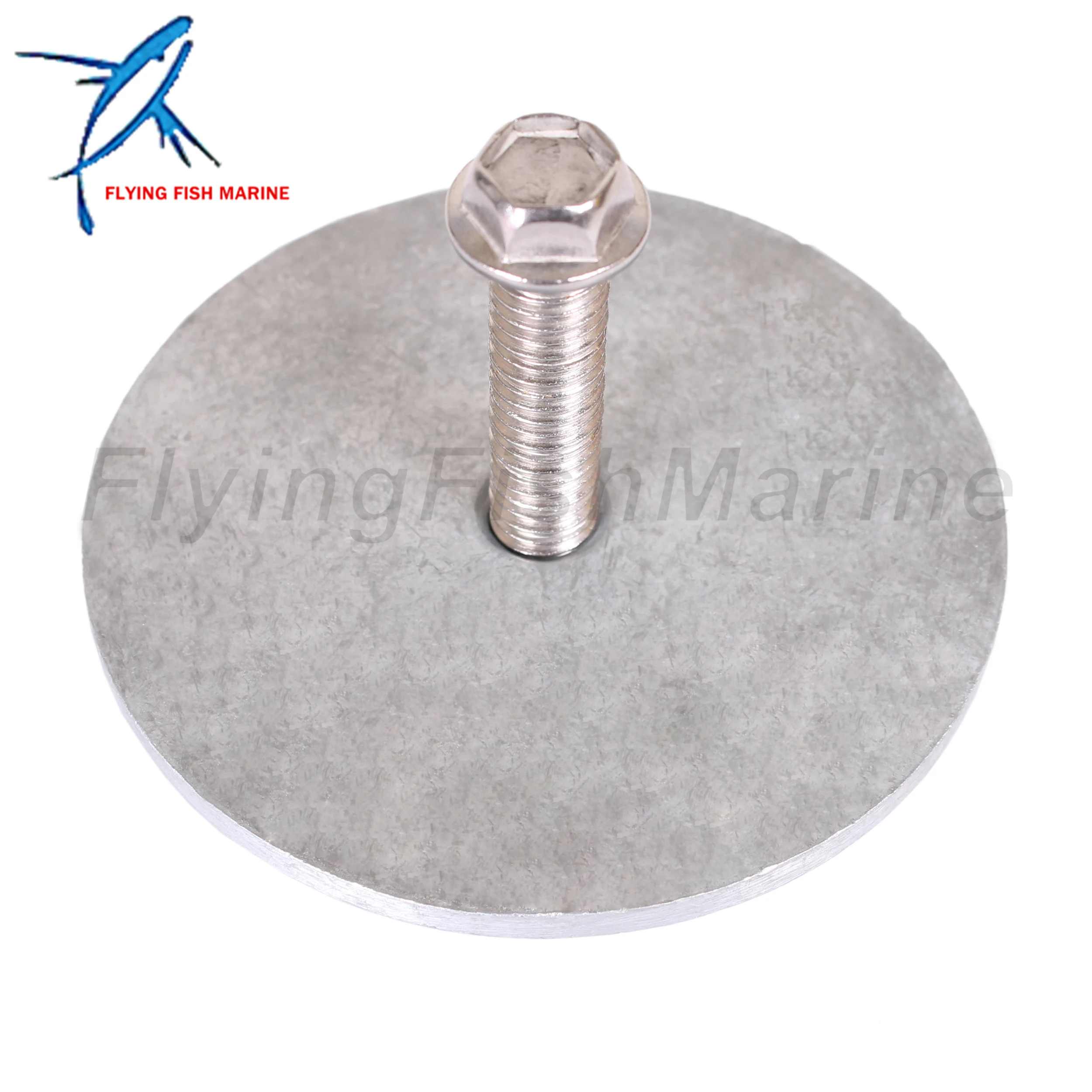 Outboard Motor 76214Q5 97-76214T5 8M0059339 76214T3 18-6016A Flat Trim Tab Anode for Mercury Mariner Quicksilver 35HP-300HP
