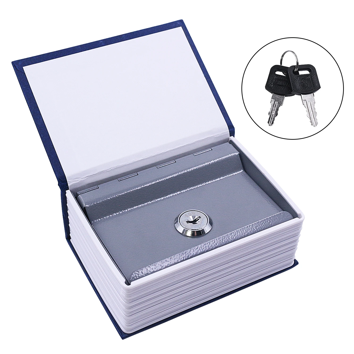 Creative book safe password box, mini lockable piggy bank, can be mixed with books to provide extra security for your money