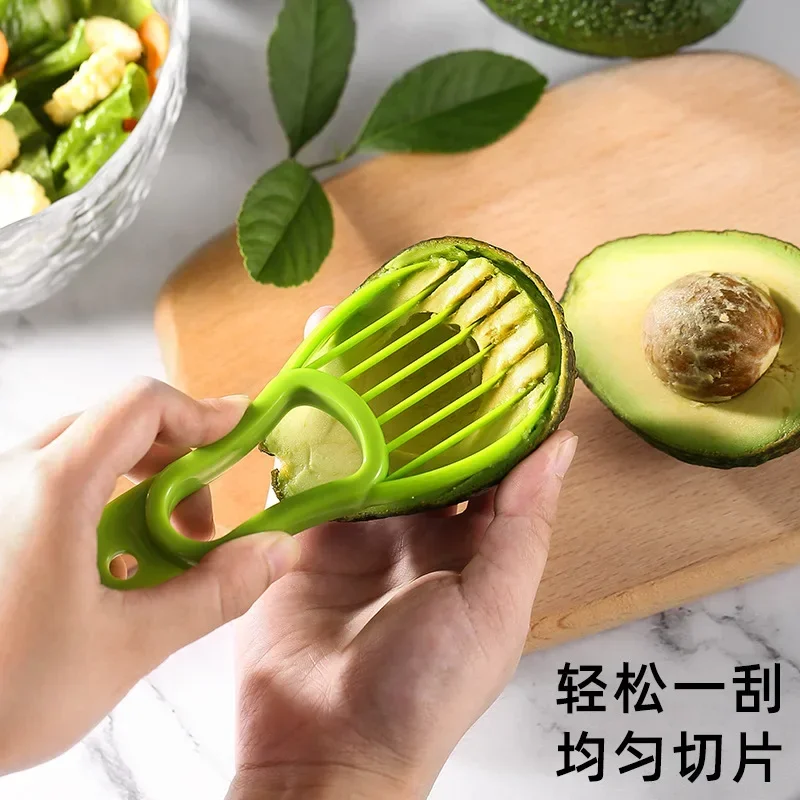 1pc 3 In 1 Multifunctional Avocado Slicer, Avocado Pitters, Cutter, Kitchen Gadgets