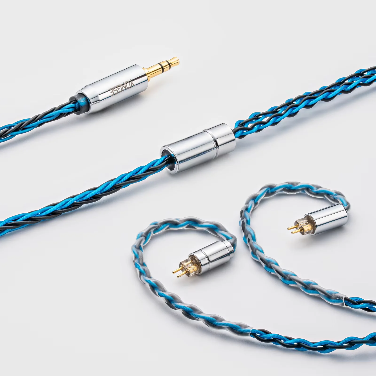 Yongse Danube 高純度 6N 単結晶銅銀メッキイヤホンアップグレード