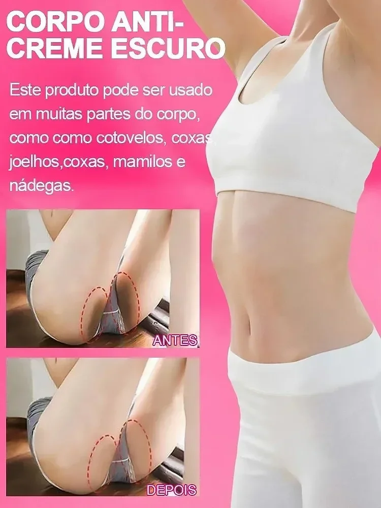 Inner Thigh Bleaching Cream Intimate Area Lightening Emulsion Butt Private Parts Brightening Cream Women Knuckles Bleach Serum 2