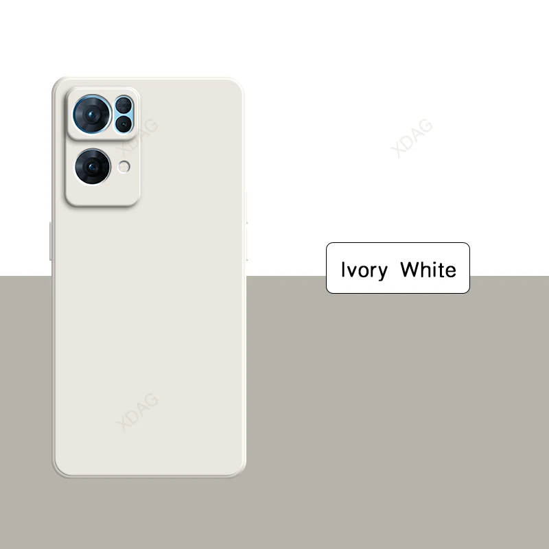 Premium Liquid Silicone Case with Lens Protection - Luxury Edition