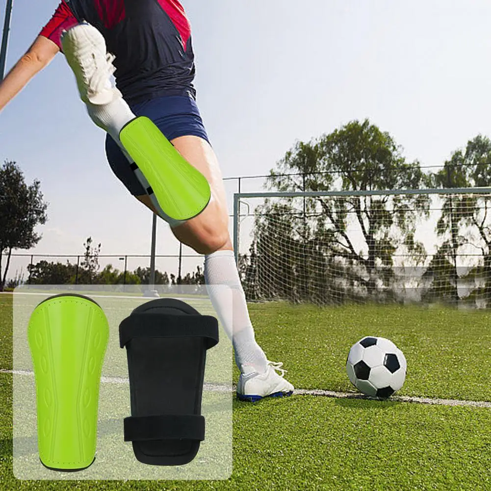 

Sports Accessories High-strength Impact Resistant Football Shin Pads Protective Equipment with Fastener Tape for Enhanced Safety