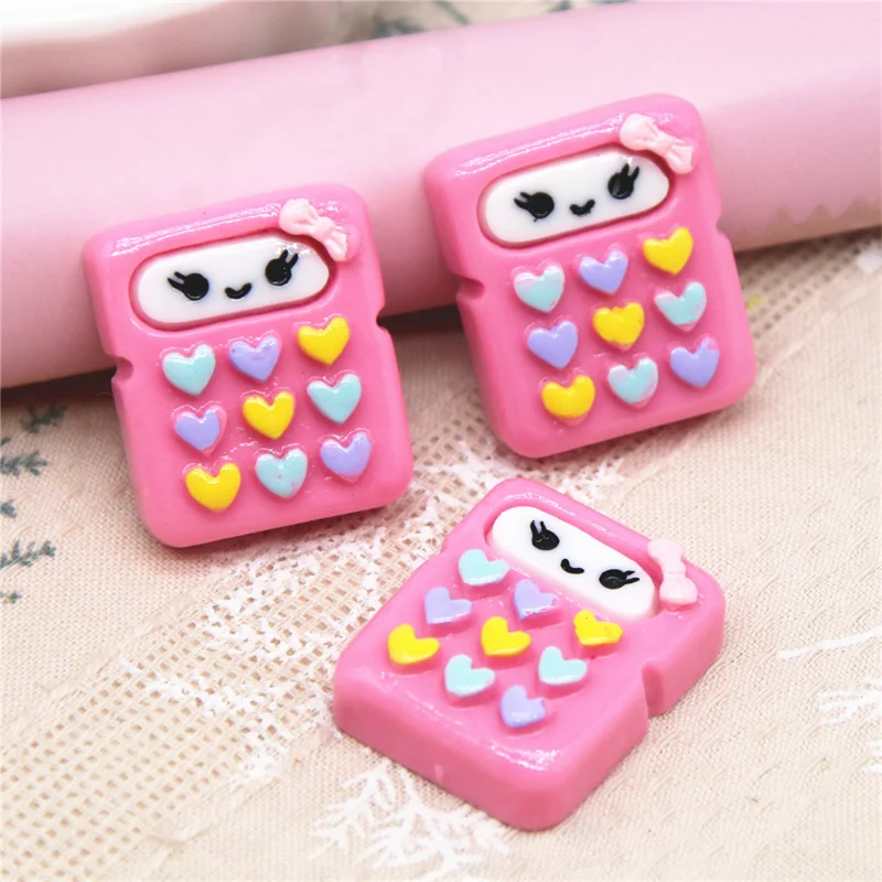 10PCS Resin Back-to-school Season Flat back Cabochon Art Supply Decoration Charm Craft DIY Accessories