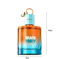 Parfum Beach Party 100ml Unisexe Frais Tropical Fruité Aquatique Pamplemousse Goyave Boisé Longue Durée Senteur Estivale 5