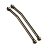 For Axial 1/24 SCX24 C10 AXI00001 AXI00002 AXI00006 Brass Pull Rod Car Body Links Set 1:24 Simulation Model Car Upgrade Parts 5