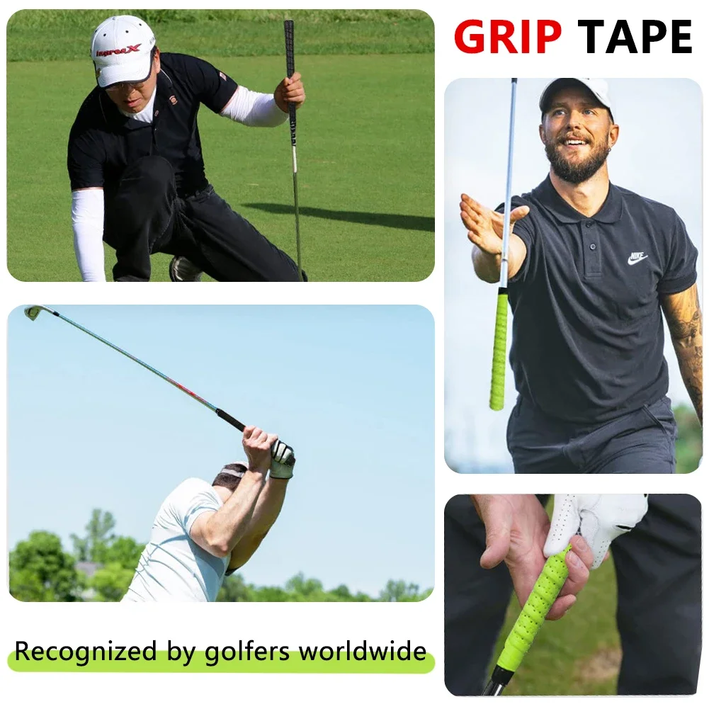 Golf Grip Wrapping Tape Premium Golf Club Grip Wrapping Tape Sweat-absorbing Overgrip for Anti-slip Solution for Performance