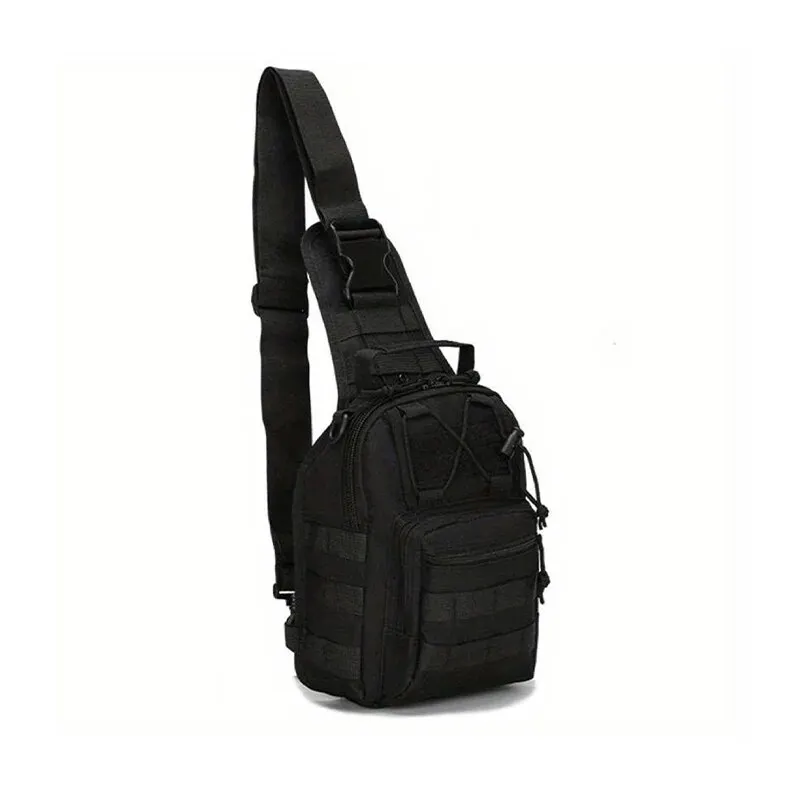 Tactical Outdoor Sling Bag - Versatile Crossbody & Shoulder Bag for Hiking, Camping, and Travel