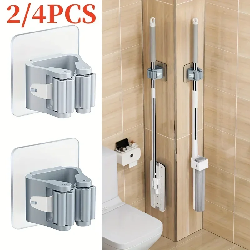 Home Storage Rack wall hanging shelf Bathroom shower holder Traceless Hook...