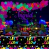 Let's Glow In The Dark Party Decorations Disposable Tablecloth Neon Party Tablecloths Glow Table Covers Birthday Party Supplies 3